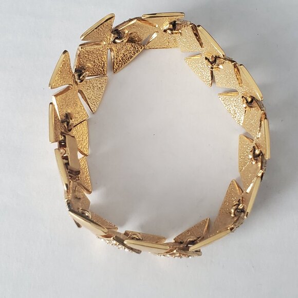 Signed FAC Fifth Avenue Collection Butler Link Clear Crystal Bracelet - Picture 6 of 10